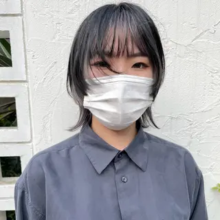 ミディアム カラー beronica ベロニカのヘアスタイル