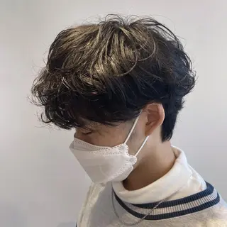 パーマ メンズ メンズ縮毛矯正 ♠️店長下平隼人のヘアスタイル