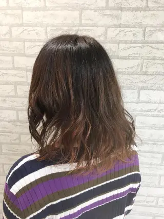 ミディアム NYNY四條畷店 森 亮人のヘアスタイル