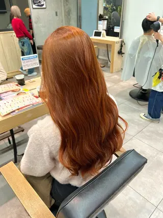 ロング カラー 🌞レイヤー×カラー 前川那津美🌞のヘアスタイル