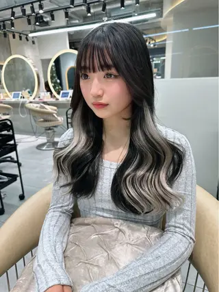 ロング カラー 北九州①の艶髪師♥️ ♣️♦️♠️翔大のヘアスタイル