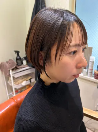 ショート カラー 久木原 ゆりのヘアスタイル