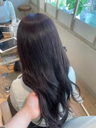 カラー ヘアセット⌇艶カラー 🫧⌇Nanahoのヘアスタイル