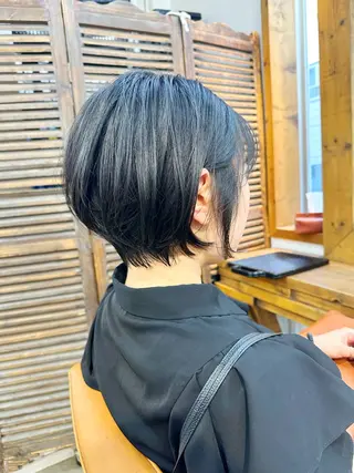 ショート 👑銀座ショート/ 絶壁補正/金子涼👑のヘアスタイル