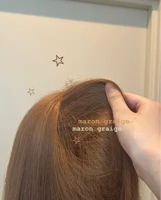 カラー seek北梅田 HINA🍑✨のヘアスタイル