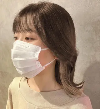 ショート カラー スキバサミを使わない カット🌼唯🌼のヘアスタイル
