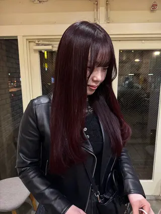 ロング カラー 阿部  ことみ /パーマモデルのヘアスタイル