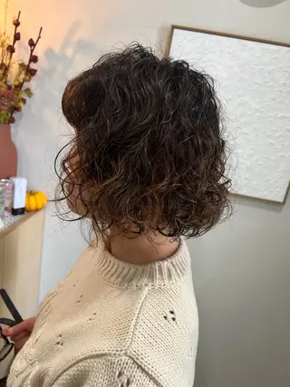 ミディアム パーマ はる haruのヘアスタイル