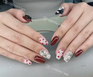ネイル 神田 ココナッツのネイルデザイン