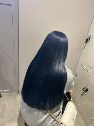 カラー 艶質感🫧透明感 銀座美容室のヘアスタイル