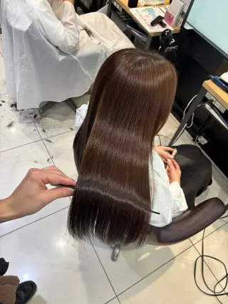 ロング カラー 🩵レイヤー✖︎ 髪質改善🩵リョウヤのヘアスタイル