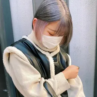 ショート カラー 🧡色落ちまで2度綺 麗なカラー🧡ヨシキのヘアスタイル