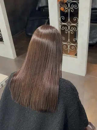 ロング 💙透明感カラー推し 🇰🇷ココロ🦋のヘアスタイル