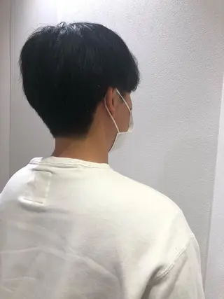 ショート メンズカット/メンズ パーマ堀切美里のヘアスタイル