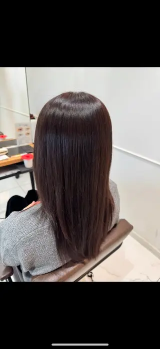カラー 八木菜美 似合わせ/ニュアンスのヘアスタイル