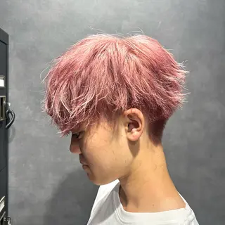 ショート 🔥フェザーパーマ 特化🔥勇斗のヘアスタイル
