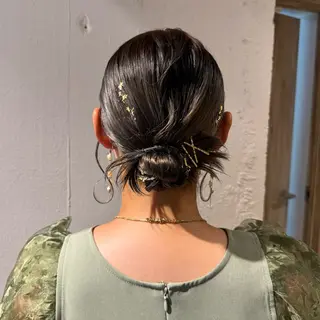 ヘアアレンジ 🍪ﾖｼｲﾊﾙﾈ🍪 ﾗﾍﾞﾝﾀﾞｰｶﾗｰのヘアスタイル