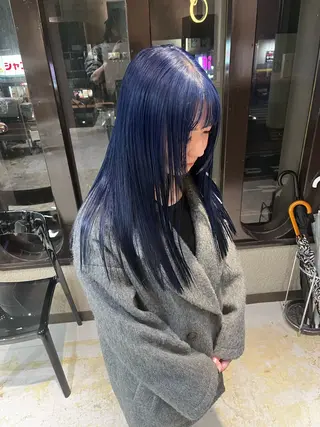 ロング 💖艶ハイトーン髪質 改善💖ケンシンのヘアスタイル