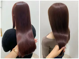 ロング カラー Rinka🌷🩶 グレージュカラー🫧のヘアスタイル