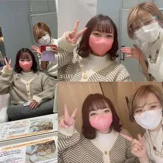 ショート カラー メンズ キッズ ✂︎ショート、ボブ、 レイヤー🩵YUMIのヘアスタイル