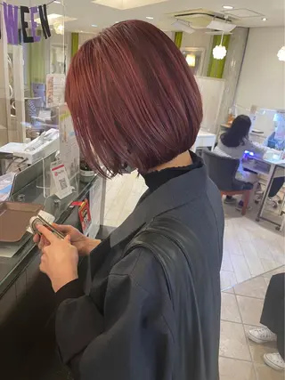 ショート カラー メンズパーマ特化🔥 ツイスパ/シャドウのヘアスタイル