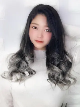 ロング カラー ヘアアレンジ 次世代シールエクステ 錦糸町 小泉 朋之のヘアスタイル