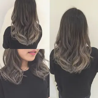 ショート ミディアム セミロング ロング カラー パーマ ハイトーン×髪質改善 KENTAのヘアスタイル