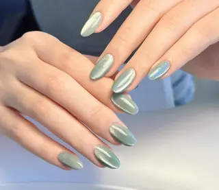 ネイル By moonネイル 🌷ワンホン/韓国風のネイルデザイン