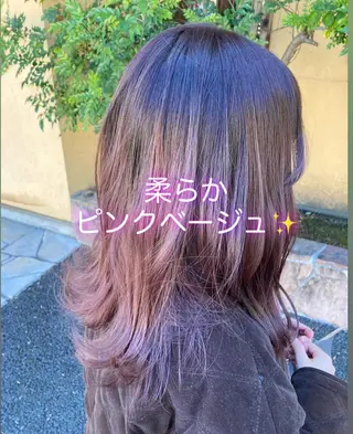 カラー WEST✂︎AKI HIRO✂︎大和高田のヘアスタイル
