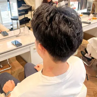 メンズ 阪急伊丹🫧 ahu かなうのヘアスタイル