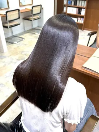ロング カラー 艶カラー／ 夢叶のヘアスタイル