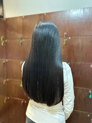 ロング 💜ひな💜縮毛矯正 /透明感/韓国ヘアのヘアスタイル