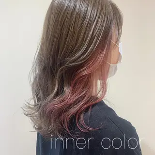 ミディアム 透明感カラー 金村真子のヘアスタイル