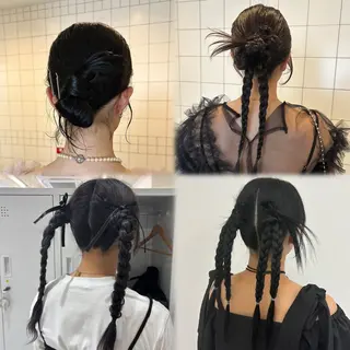 ヘアアレンジ Ayano‪‪🎀似 合わせ×透明感🎀のヘアスタイル