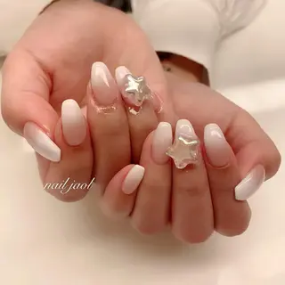 ミディアム nail jaol池袋店所属・ネイルJaol 池袋のネイルデザイン