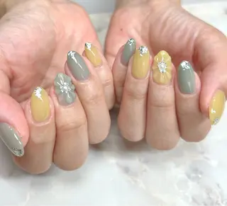 ミディアム cattleya nailのネイルデザイン