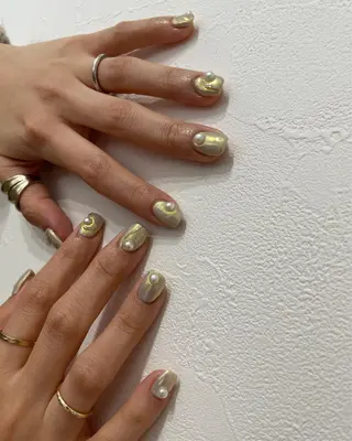 ネイル kiii.__ ✴︎*のネイルデザイン