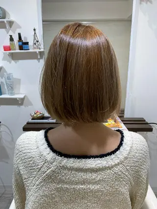 ミディアム カラー タジマ ヤスヒサのヘアスタイル