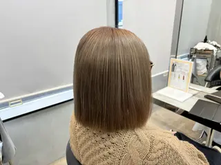 ミディアム カラー 🌷艶感カラー🌷 富施 優花のヘアスタイル