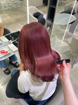 カラー ハイトーン💖/ ✨️モテ艶カラー💎のヘアスタイル