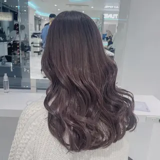ロング カラー ヘアアレンジ ♡ 𝐑𝐈𝐎♡のヘアスタイル