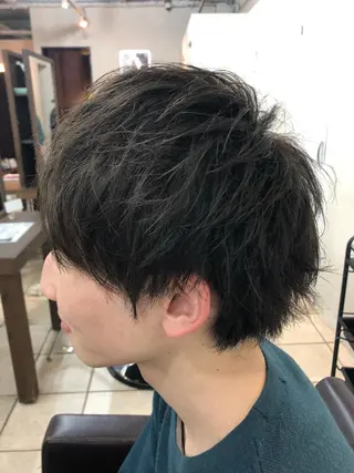 メンズ カ レラのヘアスタイル