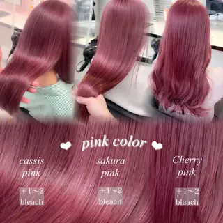 カラー akari🎀🤍 ガーリーstyleのヘアスタイル