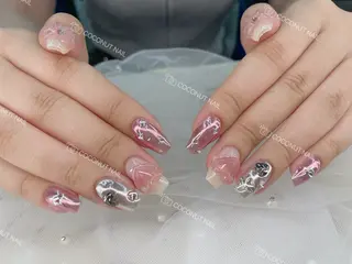 ネイル 神田 ココナッツのネイルデザイン