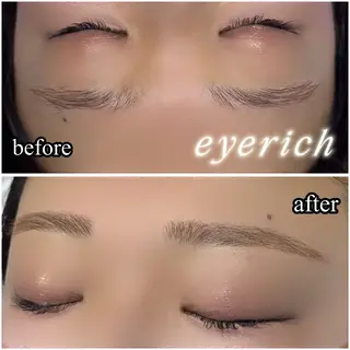 アイブロウ eyerich 蘇我店のマツエク・マツパデザイン