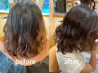 ミディアム カラー 🌻おおとみはな/ レイヤー/Wカラ🌻のヘアスタイル