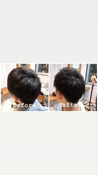 メンズ 中村 優志のヘアスタイル
