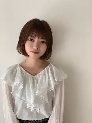 ショート カラー なりたいが叶う ながしまじゅんきのヘアスタイル