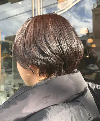 ショート カラー ヘアアレンジ マツエク・マツパ Kawaguchi Arisaのヘアスタイル