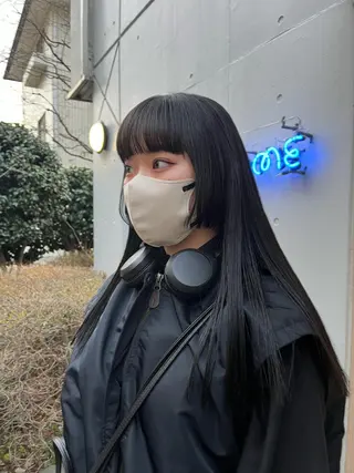 ロング カラー タカノ ノゾミのヘアスタイル